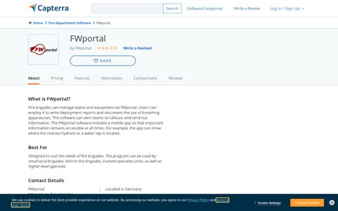 FWportal Reviews and Pricing - 2020 - Capterra