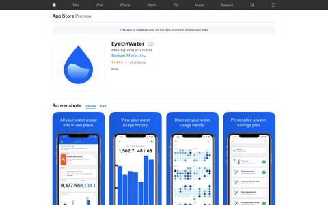 ‎EyeOnWater on the App Store