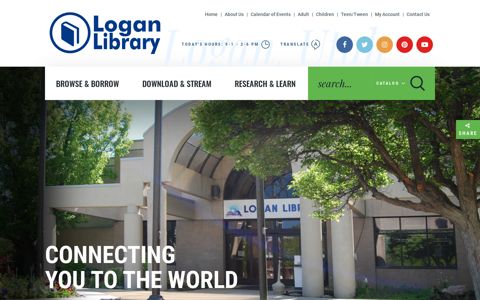 Logan Library, Logan, Utah
