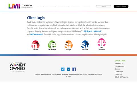 Client Login | Litigation Management, Inc.