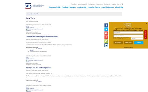New York | The U.S. Small Business Administration | SBA.gov