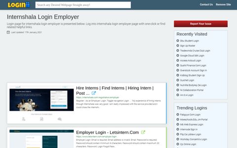 Internshala Login Employer - Loginii.com