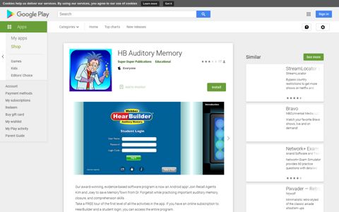 HB Auditory Memory - Apps on Google Play