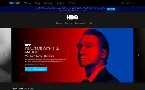 Watch HBO online on Crave in Canada