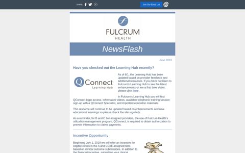 Fulcrum Health's Learning Hub - Constant Contact