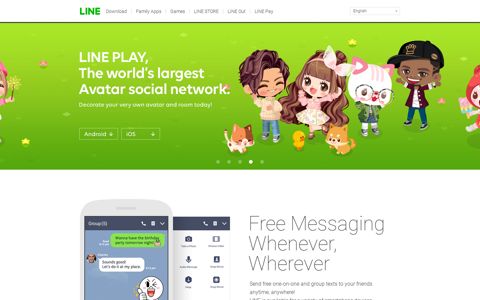 LINE : Free Calls & Messages