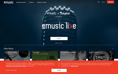 eMusic: Discover and Download Music