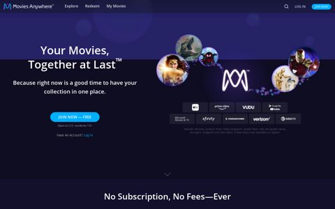 Movies Anywhere: Welcome
