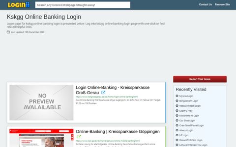 Kskgg Online Banking Login