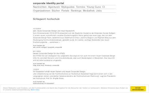 hochschule | Corporate Identity Portal