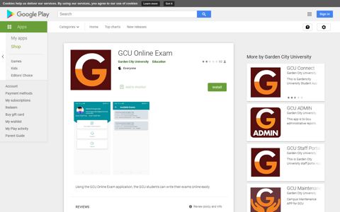 GCU Online Exam - Apps on Google Play