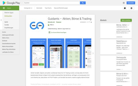 Guidants – Aktien, Börse & Trading – Apps bei Google Play