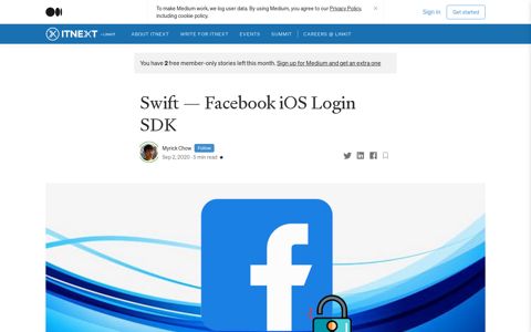 Swift — Facebook iOS Login SDK. Facebook SDK allows user ...