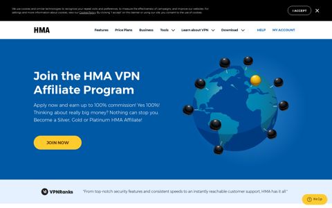 HMA VPN Affiliate Program - HideMyAss