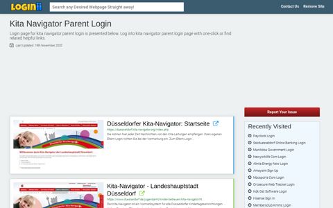 Kita Navigator Parent Login - Loginii.com