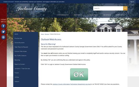 Outlook Web Access | Jackson County, GA