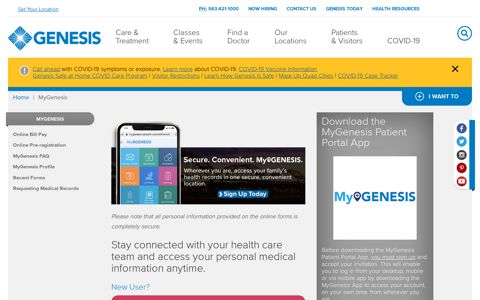 MyGenesis Patient Portal | Genesis Health System - Genesis ...