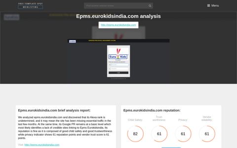 Epms Eurokidsindia. More on epms.eurokidsindia.com.