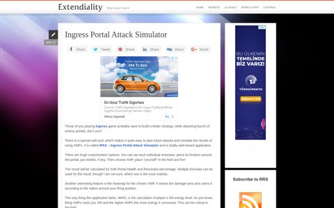 Ingress Portal Attack Simulator - Extendiality
