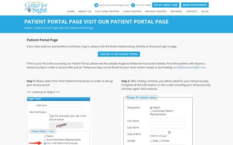 Patient Portal | Login to the Patient's Members Area - Lehigh ...