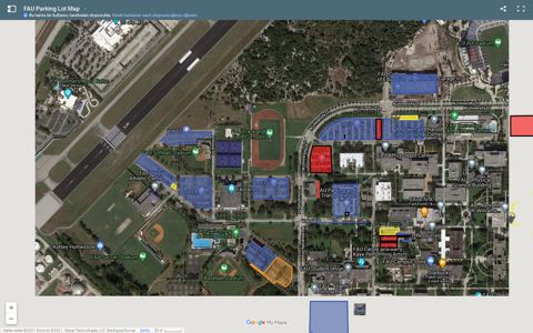FAU Parking Lot Map - Google My Maps