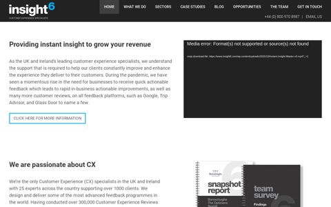 insight6 - Customer Experience Specialists - CX Specialists
