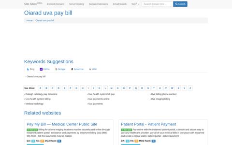 Oiarad uva pay bill - Site-Stats .ORG