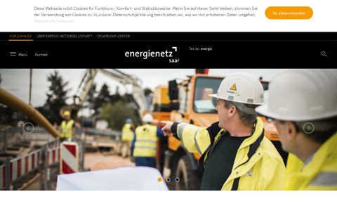 energis-Netzgesellschaft mbH: Startseite