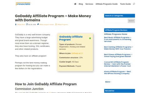 GoDaddy Affiliate Program - Make Money with Domains