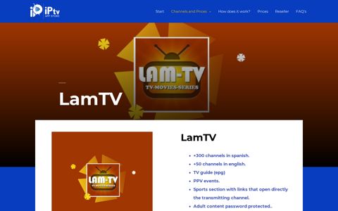 Lam TV - Iptvappstore