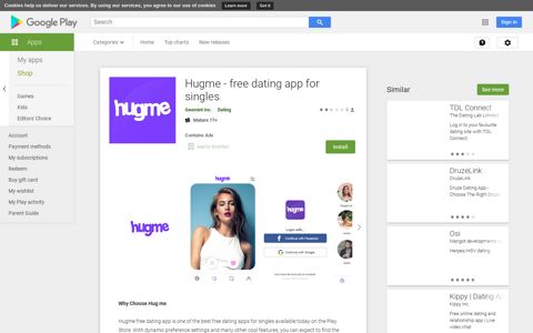 Hugme - free dating app for singles - Apps on Google Play