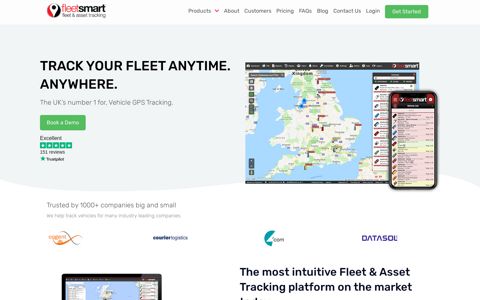 Fleetsmart: The #1 UK Vehicle Tracking System