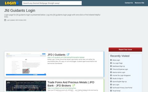 Jfd Guidants Login | Accedi Jfd Guidants - Loginii.com