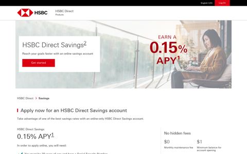 Direct Savings - HSBC
