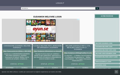 eudaimon welfare login - Panoramica generale di accesso ...