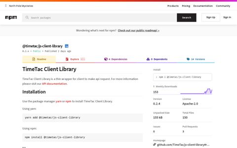 @timetac/js-client-library - npm