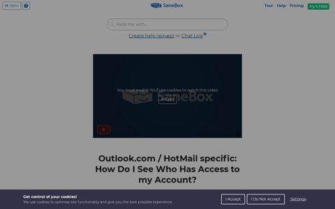 Outlook.com / HotMail specific: How Do I See Who ... - SaneBox