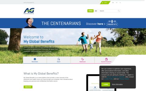 Welcome to My Global Benefits – AG Insurance via your ...