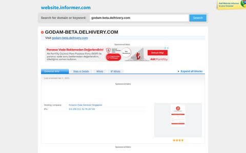 godam-beta.delhivery.com at Website Informer. Visit Godam ...