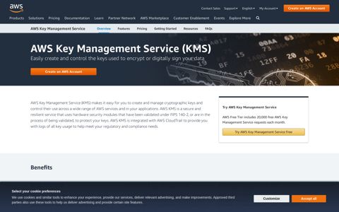 AWS Key Management Service (KMS) - Amazon AWS