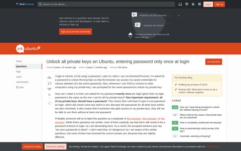12.04 - Unlock all private keys on Ubuntu, entering password ...