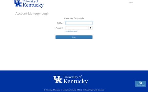 Account Manager Login - linkblue Account Manager