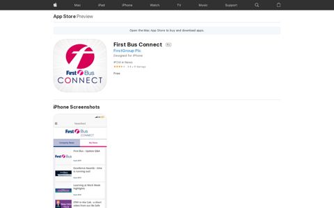 ‎First Bus Connect on the App Store