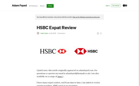 HSBC Expat Review. (Quick note; this article originally… | by ...