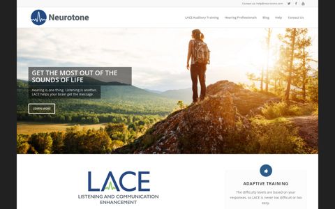 Neurotone Inc. - Developers of LACE Auditory Training