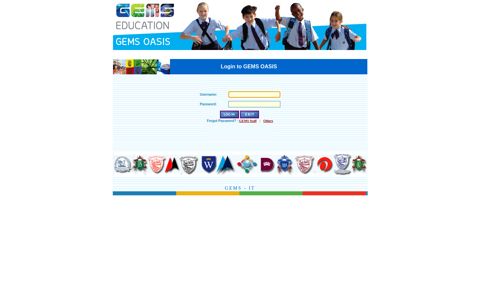 GEMS OASIS:::: Online Student Administration System