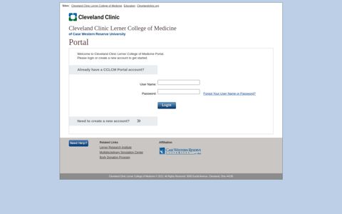 Lerner College of Medicine Mobile Portal - Cleveland Clinic
