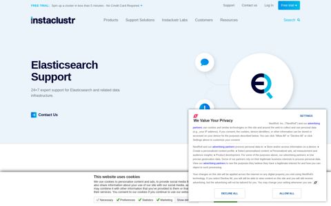 Elasticsearch Support - Instaclustr