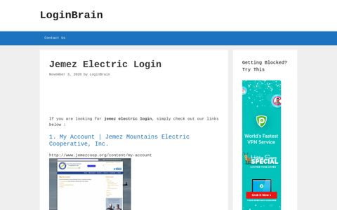 Jemez Mountains Electric Cooperative, Inc. - LoginBrain