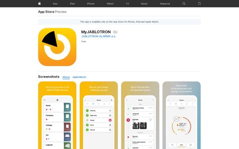 ‎MyJABLOTRON on the App Store - Apple